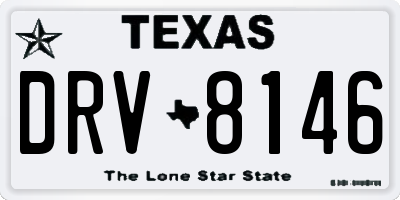 TX license plate DRV8146