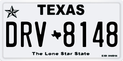 TX license plate DRV8148