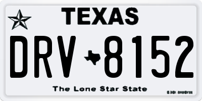 TX license plate DRV8152