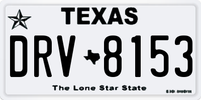 TX license plate DRV8153