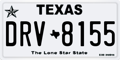 TX license plate DRV8155