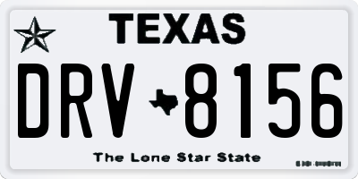 TX license plate DRV8156