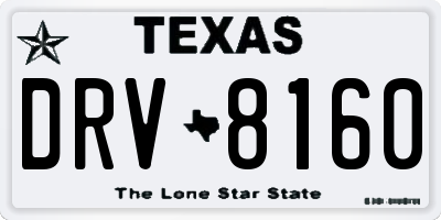 TX license plate DRV8160