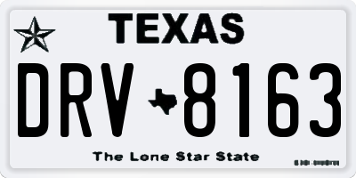 TX license plate DRV8163