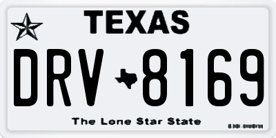 TX license plate DRV8169