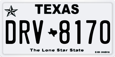 TX license plate DRV8170