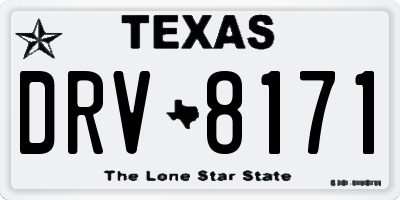 TX license plate DRV8171