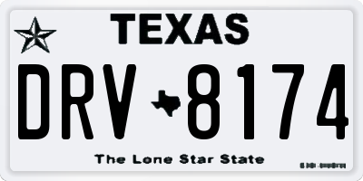 TX license plate DRV8174