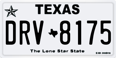 TX license plate DRV8175