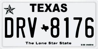 TX license plate DRV8176