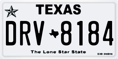 TX license plate DRV8184