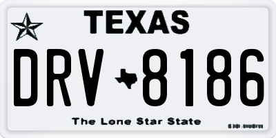 TX license plate DRV8186