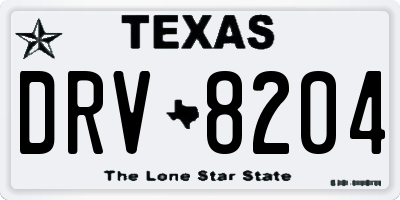 TX license plate DRV8204