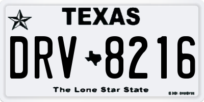 TX license plate DRV8216