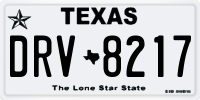 TX license plate DRV8217