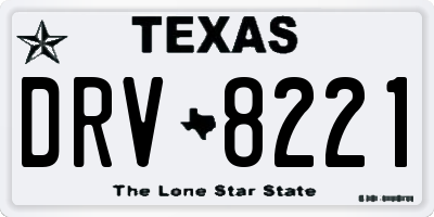 TX license plate DRV8221