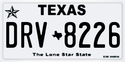 TX license plate DRV8226