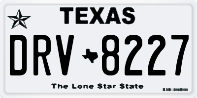 TX license plate DRV8227