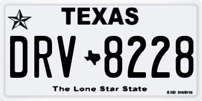 TX license plate DRV8228