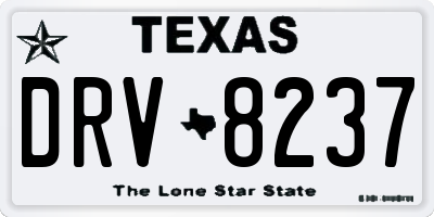 TX license plate DRV8237