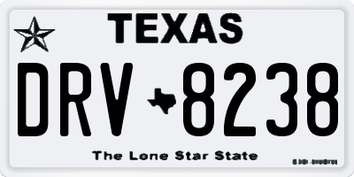 TX license plate DRV8238