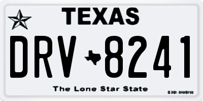 TX license plate DRV8241