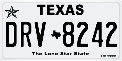 TX license plate DRV8242