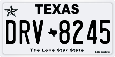 TX license plate DRV8245