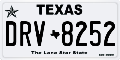 TX license plate DRV8252