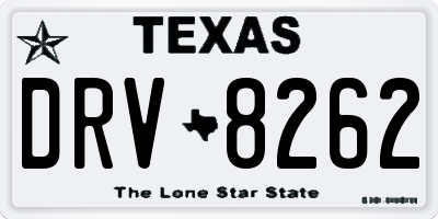 TX license plate DRV8262