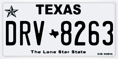 TX license plate DRV8263