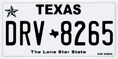 TX license plate DRV8265