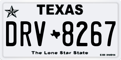 TX license plate DRV8267