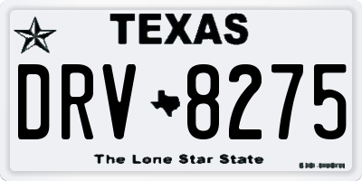 TX license plate DRV8275