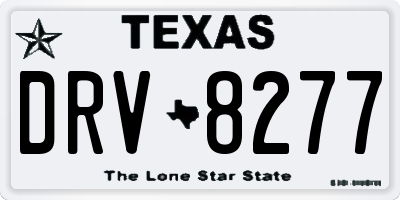 TX license plate DRV8277