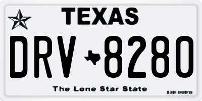 TX license plate DRV8280