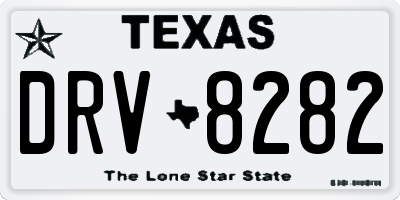 TX license plate DRV8282