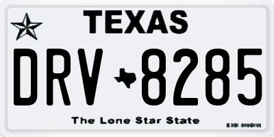 TX license plate DRV8285