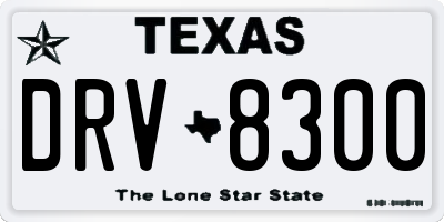 TX license plate DRV8300