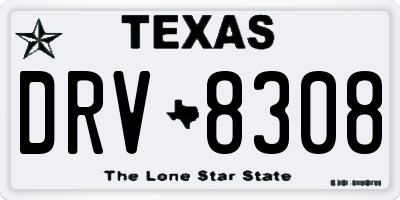 TX license plate DRV8308