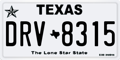 TX license plate DRV8315