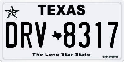 TX license plate DRV8317