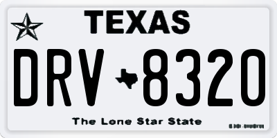 TX license plate DRV8320