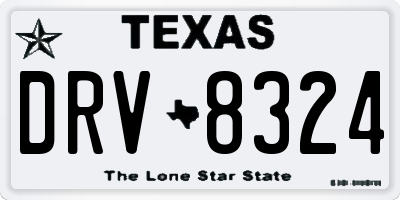 TX license plate DRV8324