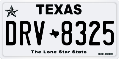 TX license plate DRV8325