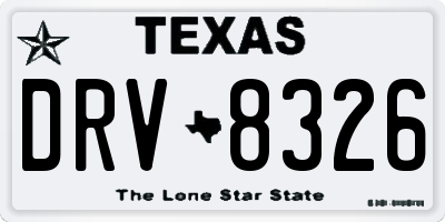 TX license plate DRV8326