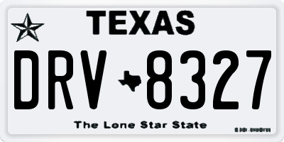 TX license plate DRV8327