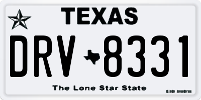 TX license plate DRV8331