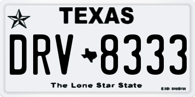 TX license plate DRV8333