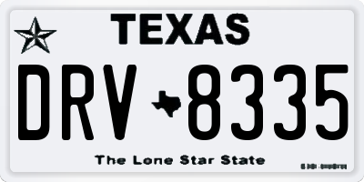 TX license plate DRV8335